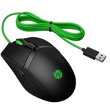 HP 300 PAV Gaming GRNCable Mouse- 4PH30AA, 5,000 DPI optical sensor HPG | HP-M-PAV-300-BLK