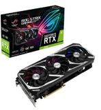 Asus Rog Strix GeForce RTX 3050 OC Edition Graphics Card, 8GB GDDR6 128 Bit Memory, 2560 Cuda Cores, 14 Gbps, OpenGL 4.6, 1890 MHz Clock, PCI Express 4.0, GPU Tweak II, HDMI, DP | 90YV0HI1-M0NA00