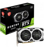 MSI GeForce RTX 2060 VENTUS GP OC 6GB GDDR6 Graphics Card, with Ray Tracing, 192Bit, DisplayPort x 3 (v1.4a) HDMI x 1, PCI Express 3.0 | 912-V375-623