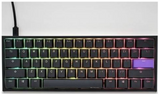 Ducky One 2 Mini Cherry Silent Red, RGB, White Switch Gaming Keyboard, English/Arabic - Black | DKON2061ST-SARALWWT1