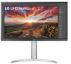 LG 27UP850 27” 4K UHD IPS Monitor, 60Hz Refresh Rate, 5ms Response Time, 1.07B Color Support, 3840x2160 Resolution, VESA Display HDR 400, 16:9 Aspect Ratio, USB-C, Silver | 27UP850-W / 27UP850N-W