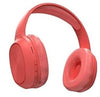 Porodo Portable Bluetooth 5.0 Headphones, Noise Cancelling Soundtec Sound Pure Bass FM Wireless Active Siri Over-Ear Headphones - Red | 7267547456901