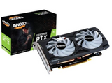 Inno3D GeForce RTX 2060, 6GB GDDR6, Twin X2 OC RGB (1710MHz / 14.0 Gbps), 192 bit, HDMI 2.0b, 3x DisplayPort 1.4, PCI-E 3.0 X16, 7680x4320 Resolution Graphics Card | N20602-06D6-1710VA15LB