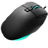 DeepCool MG350 FPS Gaming Mouse, 8 Programmable Button, Omron Mouse Switch, USB Cable Connectivity, 40g Acceleration, 400 IPS, Cyan Single Color Lighting System, Black | R-MG350-BKDUNN-G