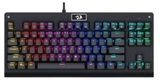 REDRAGON K568 RGB DARK AVENGER Mechanical Gaming Keyboard 87 Keys , N-Key Roller, Gold-plated USB 2.0, Fiber Braided Cabling | K568RGB / K568RGB-2