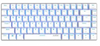 Ajazz AK33 Mechanical keyboard 82 Keys USB Wired Gaming Keyboard with Backligh for Tablet Desktop Computer (White Backlit Blue Switch, Pink) | ‎AK33-PINK