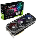 Asus ROG Strix RTX 3070 Ti OC Edition 8GB GDDR6X 256-bit, 6144 Cuda Core, 1875 MHz Boost Clock, OpenGL 4.6, 19 Gbps, PCI Express 4.0 Graphics Card | 90YV0GW0-M0NA00