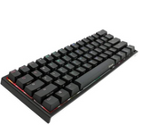 Ducky One 2 Mini Silent Red Switch Keyboard, English Arabic Layout, RGB, USB Interface, PBT Keycap, Mechanical, Black | DKON2061ST-SARPDAZT1