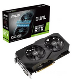 Asus Dual GeForce RTX 2060 Evo OC Edition Graphics Card, 12GB GDDR6 192 Bit Memory, 2176 Cuda Core, 1710 MHz Clock, 14 Gbps Speed, PCI Express 3.0 Bus, 2.7 Slot, HDMI, DP | 90yv0ch7-m0na00