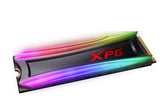 Adata XPG Spectrix RGB Gaming SSD S40G Series 4Tb Internal Pcie Gen3X4 M.2 2280 (Nvme), Internal SSD, 3500MB/s Read, 3000MB/s Write | AS40G-4TT-C