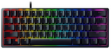 Razer Huntsman Mini 60% Gaming Keyboard, Fastest Keyboard Switches Ever, Clicky Purple Optical Switches, Chroma RGB Lighting, PBT Keycaps, Onboard Memory | RZ03-03390100-R3M1