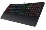 Redragon K586 Brahma RGB Mechanical Gaming Keyboard, Blue Switches, 10 Dedicated Macro Keys, Convenient Media Control, and Detachable Wrist Rest | K586RGB