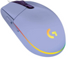 Logitech G203 Lightsync RGB Lighting 800 DPI, 6 programmable buttons Optical Wired Gaming Mouse (White) | 910-005797