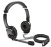 Kensington USB Headphone With Noise Cancellation And Mic, 6 Foot USB Cord