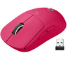 Logitech G Pro X Superlight Wireless Mouse, 2.4 GHz Connectivity, 40G Acceleration, 25600DPI Hero Optical Sensor, Up To 70 Hour Battery Life, 5 Buttons, Windows and Mac Compatible, Pink | 910-005957