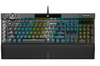 Corsair K100 RGB Optical-Mechanical Gaming Keyboard - Corsair OPX RGB Optical-Mechanical Keyswitches - AXON Hyper-Processing Technology for 4X Faster Throughput - 44-Zone RGB LightEdge | CH-912A01A-NA