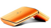 Lenovo Yoga Mouse with Lase Presenter, Ultra Slim 13.5mm, 180 Degree rotatable Hinge, 2.4G or Bluetooth 4.0 Wireless Connection - Orange | GX30K69570