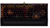 Corsair K95 RGB PLATINUM SE Mechanical Gaming Keyboard, Cherry MX Speed Red Linear, Arabic - Black | CH-9127314-AR