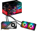 ASUS ROG Strix LC Radeon RX 6800 XT, 16GB of GDDR6 VRAM, 2360 MHz, PCI Express 4.0 x16, OC Edition Republic of Gamers Gaming Graphics Card | 90YV0FL0-M0NM00