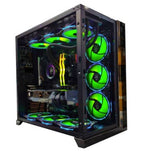 Extreme Gaming PC ( AMD 5600X 4.7 Ghz OC Liquid Cooled, RX 6900 XT 16GB OC Edition , 16 GB RAM OC,500GB NVMe SSD+2TB HDD, 850W PSU Gold, 360mm Liquid Cooler, 3X CF120 PLUS Fans )