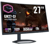 Cooler Master 27 inch FHD 1080p, 1920 pixels, 165Hz, Contrast Ratio 3000:1, GM27-CF Monitor | CMI-GM27-CF-UK