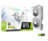 Zotac GeForce RTX 3060 Ti AMP White Edition LHR 8GB GDDR6 Graphics Card, 256bit, 1750MHz, PCIe 4.0 x16, HDMI, 3x DP | ZT-A30610F-10PLHR