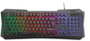 Vertux Radiance Ergonomic, RGB Backlit Wired, Anti Ghosting Function Gaming Keyboard English-Arabic - Black | VE.RADIANCE-AE.BK