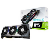 MSI GeForce RTX 3080 Ti SUPRIM X 12G - 12GB GDDR6X, 384-bit, PCI Express 4, DisplayPort x 3 (v1.4a), HDMI x 1, 8-pin x 3 Connector, Resolution 7680 x 4320, Gaming Graphics Card | 912-V389-252