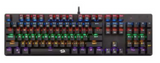 Redragon K208 Mechanical keyboard with Rainbow backlight conflict free 104 keys Wired USB Gaming keyboard |