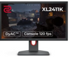 BenQ Zowie XL2411K 24'' Esports Gaming Monitor, 144Hz, 1ms, 16:9 Aspect Ratio, DyAc-Recoil Control, Black eQualizer & Color Vibrance, Compatible for PS5 and Xbox series X, Black | XL2411K