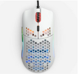 Glorious Model O Minus Mouse, DPI Indicator, Pixart 3360 Sensor, Matte White | GOM-WHITE