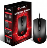 MSI Clutch GM40 Optical Gaming Mouse (Black) | S12-0401340-D22