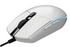 Logitech G203 Lightsync RGB Lighting 800 DPI, 6 programmable buttons Optical Wired Gaming Mouse (White) | 910-005797