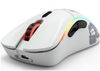 Glorious D Minus Wireless RGB Optical Gaming Mouse, Up to 19000 DPI, 400 IPS Tracking Speed, 2.4GHz, Up to 71 Hours Battery Life, Matte White | GLO-MS-DMW-MW