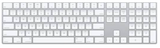 Apple Magic Keyboard with Numeric Keypad, Wireless, English Arabic, Silver | MQ052AB/A