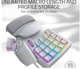 Razer Tartarus Pro Gaming Keypad, 32 Programmable Keys, Chroma RGB Lighting - Mercury White | RZ07-03110200-R3M1