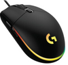 Logitech G203 Lightsync RGB Lighting 800 DPI, 6 programmable buttons Optical Wired Gaming Mouse (White) | 910-005797